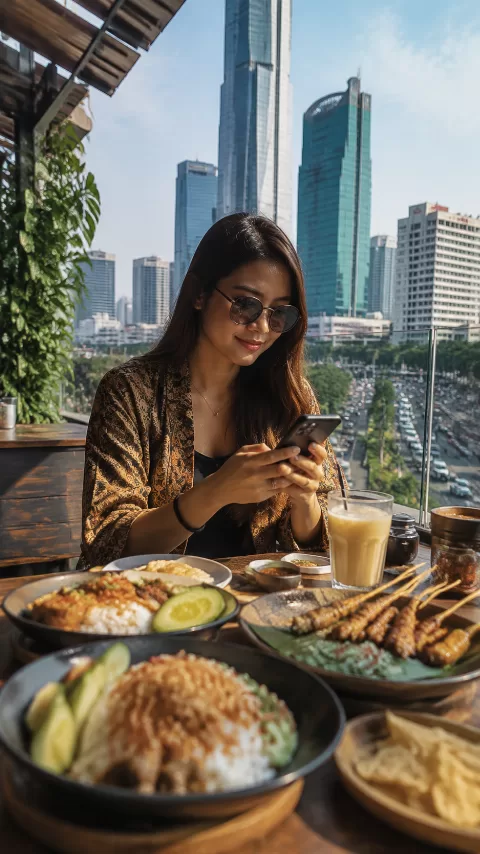 Menikmati Kuliner dan Gaya Hidup Digital di Jakarta